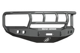 Road Armor 06-09 Dodge 2500 Stealth Front Winch Bumper w/Titan II Guard - Tex Blk