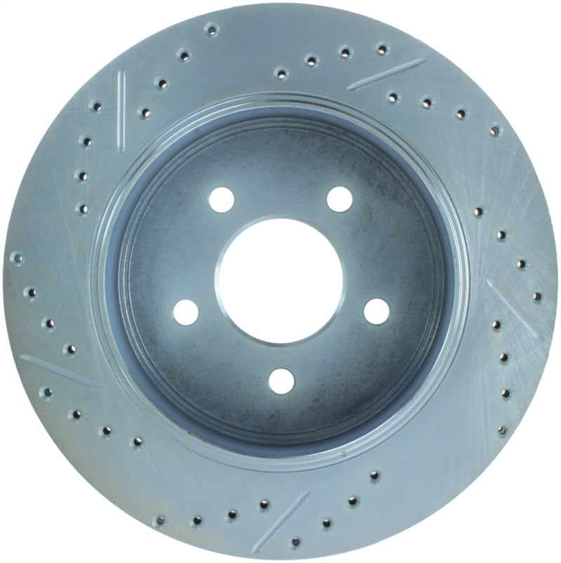 StopTech Select Sport Drilled & Slotted Rotor - Rear Right