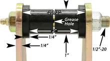 Load image into Gallery viewer, RockJock 76-86 CJ HD Leaf Spring Shackles Front w/ Urethane Bushings HD Greasable Bolts Pair