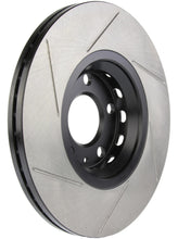 Load image into Gallery viewer, StopTech Power Slot 02-06 Audi A4/A4 Quattro 3.0L/98-04 A6/A6 Quattro AHA Front Left Slotted Rotor