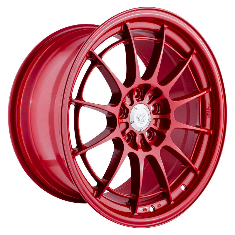 Enkei NT03+M 18x9.5 5x114.3 40mm Offset 72.6mm Bore - Competition Red Wheel