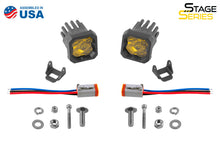 Load image into Gallery viewer, Diode Dynamics Stage Series C1 LED Pod Pro - Yellow Wide Standard ABL (Pair)