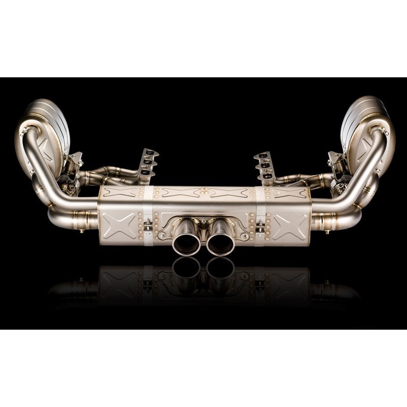 Akrapovic 09-12 Porsche 911 GT3/RS 3.8 Evolution Line w/ Header (Titanium) - Req 01-08-28-0001