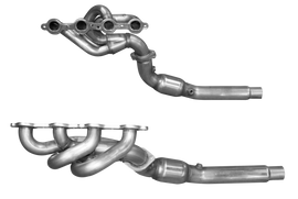 ARH 2010-2015 Chevrolet Camaro V8 3in x 3in Down Pipes w/ Cats
