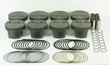 Mahle MS Piston Set SBC 358ci 4.030in Bore 3.480/3.500stk 5.7in Rod .927 Pin -5cc 10.4 CR Set of 8