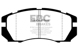 EBC 95-96 Subaru Impreza 2.2 Bluestuff Front Brake Pads
