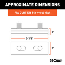 Load image into Gallery viewer, Curt E16 5th Wheel Wedge Kit