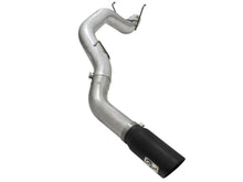 Load image into Gallery viewer, aFe MACHForce XP 5in DPF-Back SS Exhaust Dodge RAM 13-14 6.7L (td) Mega Cab w/ Black Tip