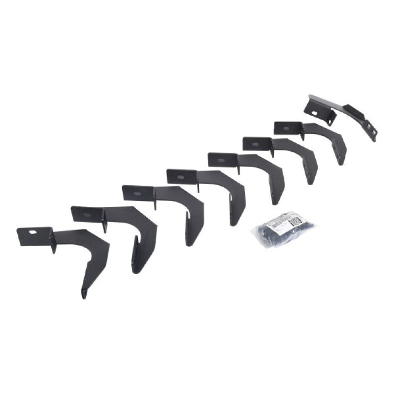 Go Rhino 15-22 GMC Canyon Crew Cab 4DR Mounting Brackets(V-Series V3/RB10 Slim/RB20 Slim) - Tex. Blk - GTR Auto