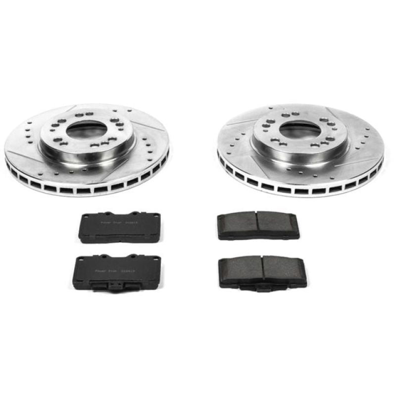 Power Stop 1999 Mitsubishi 3000GT Front Z23 Evolution Sport Brake Kit