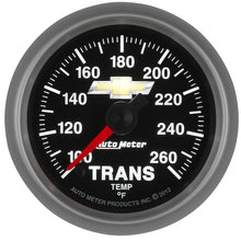 Load image into Gallery viewer, Autometer Performance Parts 52mm 100-260 Deg F Trans Temp COPO Camaro Gauge Pack