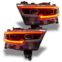 Load image into Gallery viewer, Oracle 19-21 RAM 1500 Projector LED Headlight DRL Kit - RGBW+A w/ RF Controller