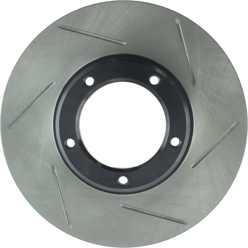 StopTech Power Slot 95-04 Toyota Tacoma 5 Lugs Front Left Slotted Rotor