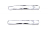 AVS 99-07 Chevy Silverado 1500 (Handle Only) Door Lever Covers (2 Door) 2pc Set - Chrome