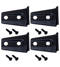 Load image into Gallery viewer, Kentrol 07-18 Jeep Wrangler JK Door Hinge Overlays 4 Pieces 2 Door - Textured Black