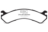 EBC 01-05 Chevrolet Silverado 3500 (2WD) Yellowstuff Rear Brake Pads