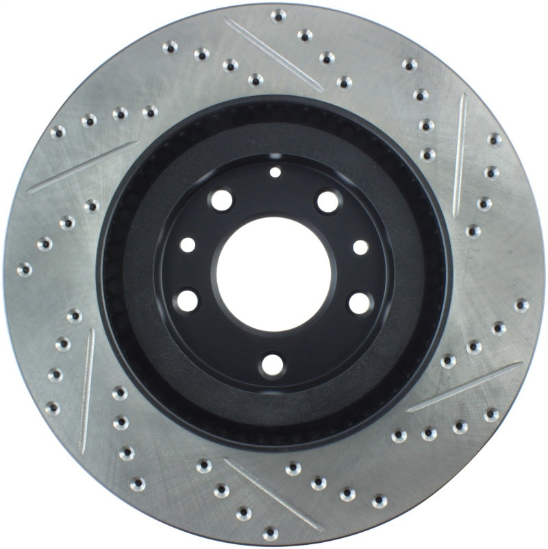 StopTech 07-09 Mazda CX-9 Right Front Slotted & Drilled Rotors