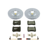 Power Stop 05-07 Mercedes-Benz C230 Front Euro-Stop Brake Kit