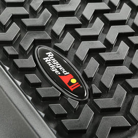 Rugged Ridge Floor Liner Rear Black 2007-2014 Toyota FJ Cruiser (Automatic) - GTR Auto