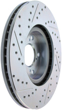 Load image into Gallery viewer, StopTech Select Sport 2007-2014 Acura MDX Drilled and Slotted Front Left Brake Rotor