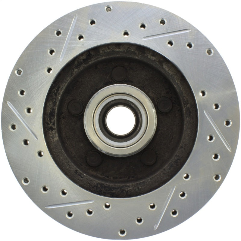StopTech Select Sport 82-84 Lincoln Continental Sport Slotted & Drilled Left Front Brake Rotor