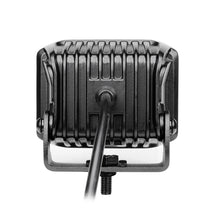 Load image into Gallery viewer, Go Rhino Xplor Blackout Series Cube LED Sideline Flood Light Kit (Surface Mount) 4x3 - Blk (Pair)