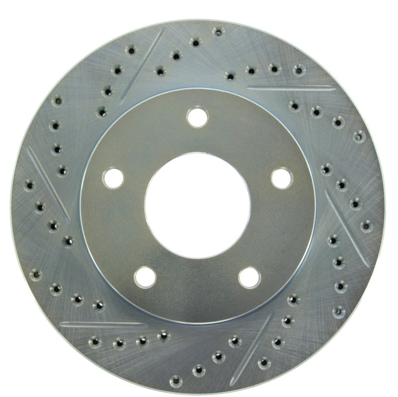 StopTech Select Sport Drilled & Slotted Rotor - Rear Right
