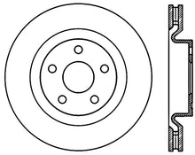Load image into Gallery viewer, StopTech Power Slot 08-09 Pontiac G8 Front Left Slotted Cryo Rotor