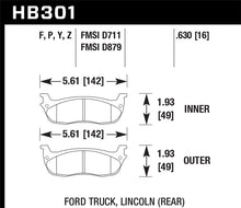 Load image into Gallery viewer, Hawk Performance Ceramic Street Brake Pads