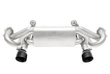 Load image into Gallery viewer, SOUL 2020+ Porsche 718 GT4 / Spyder / GTS 4.0L Valved Exhaust - Ceramic Blk Strght Cut Tips - No VC