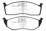 EBC 93-94 Chrysler Concorde 3.3 Greenstuff Front Brake Pads