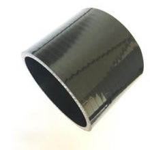 Load image into Gallery viewer, Ticon Industries 4-Ply Black 3.5in Straight Silicone Coupler