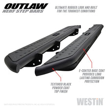 Load image into Gallery viewer, Westin 2019 Chevrolet/GMC Silverado/Sierro Crew Cab Outlaw Nerf Step Bars