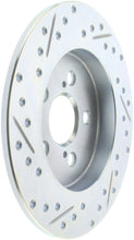 Load image into Gallery viewer, StopTech Select Sport Drilled &amp; Slotted Rotor - Rear Left