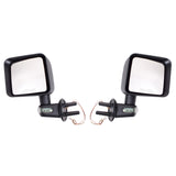 Rugged Ridge 07-18 Jeep Wrangler Door Mirror Kit w/ Turn Signal