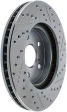 Load image into Gallery viewer, StopTech Select Sport Select Sport 06-15 Lexus IS250 Sport Slotted &amp; Drilled Front Right Rotor