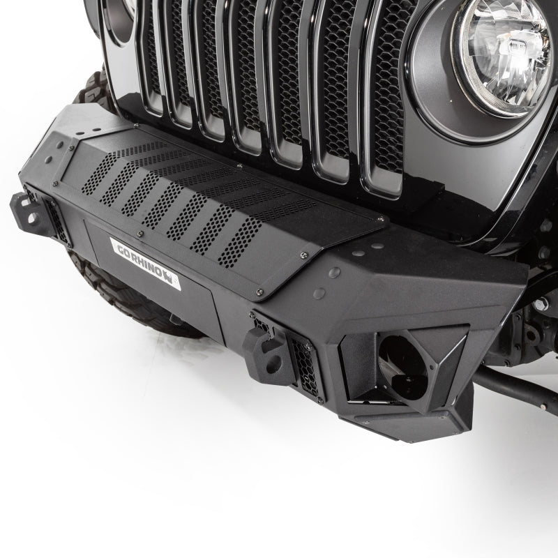 Go Rhino 07-20 Jeep Wrangler JL/JLU/JK/JKU/Gladiator JT Trailline Front Stubby Bumper - GTR Auto