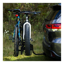 Load image into Gallery viewer, Curt Tray-Style Hitch-Mounted Bike Rack (2 Bikes 1-1/4in or 2in Shank)