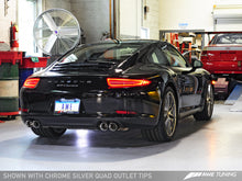 Load image into Gallery viewer, AWE Tuning Porsche 991 SwitchPath Exhaust for PSE Cars Chrome Silver Tips