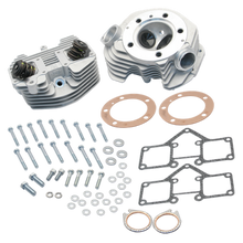 Load image into Gallery viewer, S&amp;S Cycle Super Stock 3-5/8in Bore O-Ring Style Single Plug Cylinder Head Kit - Natural