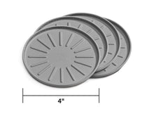 Load image into Gallery viewer, WeatherTech Round Coaster Set - Grey - Set of 4