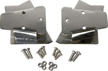 Load image into Gallery viewer, Kentrol 03-06 Jeep Wrangler TJ Mirror Relocation Bracket Pair - Polished Silver