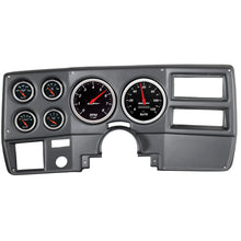 Load image into Gallery viewer, Autometer Designer Black 73-83 Chevy Truck / Suburban Dash Kit 6pc Tach/ MPH/ Fuel/ Oil/ WTMP/ Volt