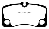 EBC 09-12 Porsche 911 (997) (Cast Iron Rotor only) 3.6 Carrera 2 Orangestuff Rear Brake Pads