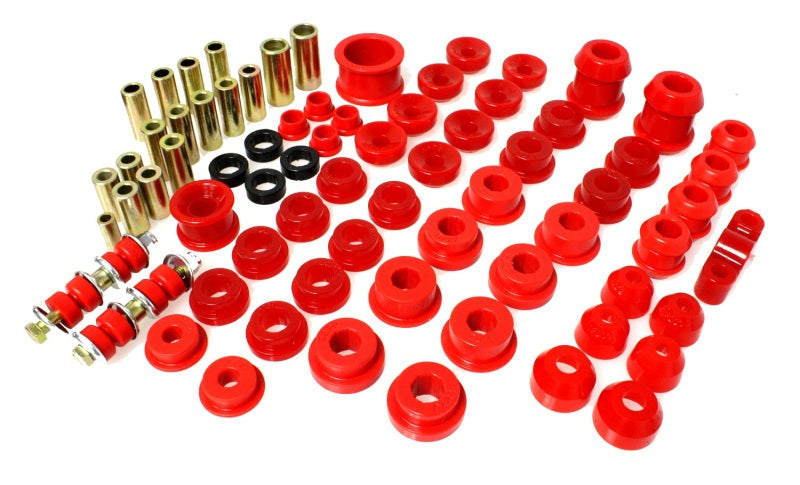 Energy Suspension 92-95 Honda Civic/CRX / 93-97 Honda Del Sol (including VTEC) Red Hyper-Flex Master - GTR Auto