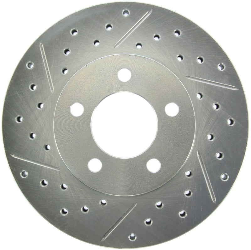 StopTech Select Sport 94-01 Ford Taurus / 94-95 Taurus SHO Slotted and Drilled Right Front Rotor