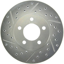 Load image into Gallery viewer, StopTech Select Sport 94-01 Ford Taurus / 94-95 Taurus SHO Slotted and Drilled Right Front Rotor