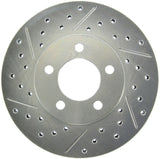StopTech Select Sport 94-01 Ford Taurus / 94-95 Taurus SHO Slotted and Drilled Right Front Rotor