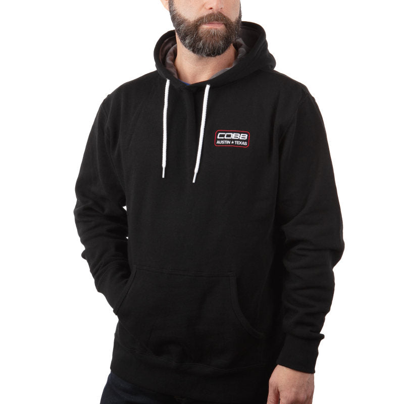 Cobb Black Pullover Hoodie - Size Large