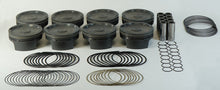 Load image into Gallery viewer, Mahle MS Piston Set GM LS 427ci 4.125in Bore 4in Stk 6.125in Rod .927 Pin -25cc 9.2 CR Set of 8